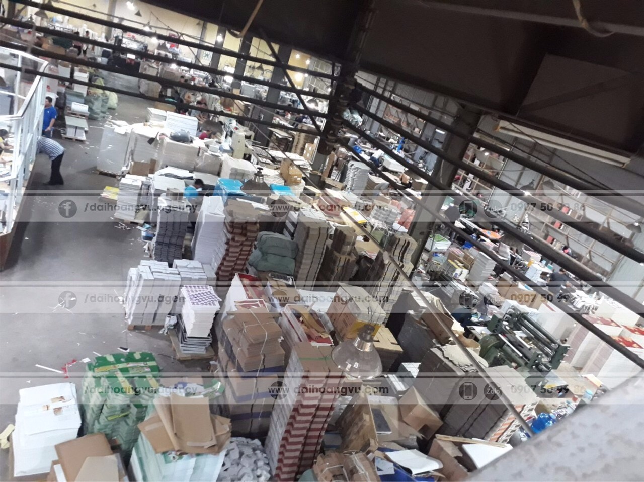 Khu vực trước khi xuất hàng